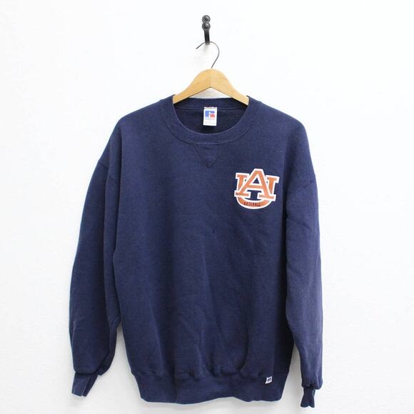 Vintage Auburn University Baseball Sweatshirt Large - Picture 1 of 8